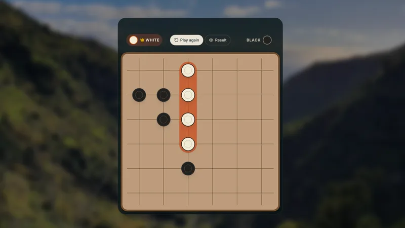 Vagabond - Line Up All Four Checkers